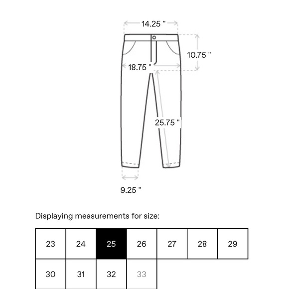 AGOLDE Daria Women's Utility Pant 25 NWOT Duffel Wide Leg Stretch Twill Cropped - Picture 14 of 15